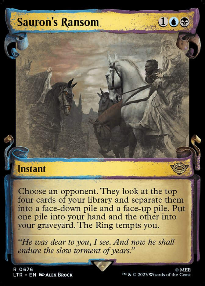Sauron's Ransom (LTR) (676) / Showcase