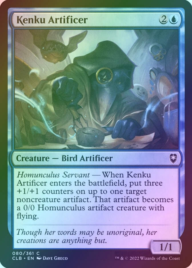 Kenku Artificer (CLB) (80) / Foil