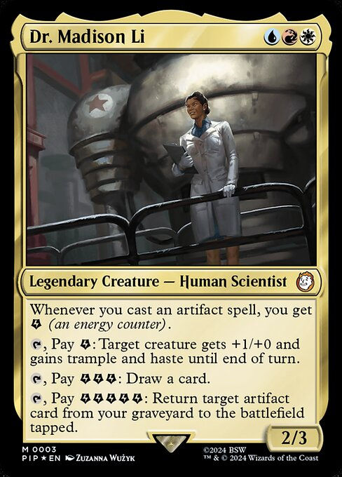 Dr. Madison Li (pip) (3) / Foil