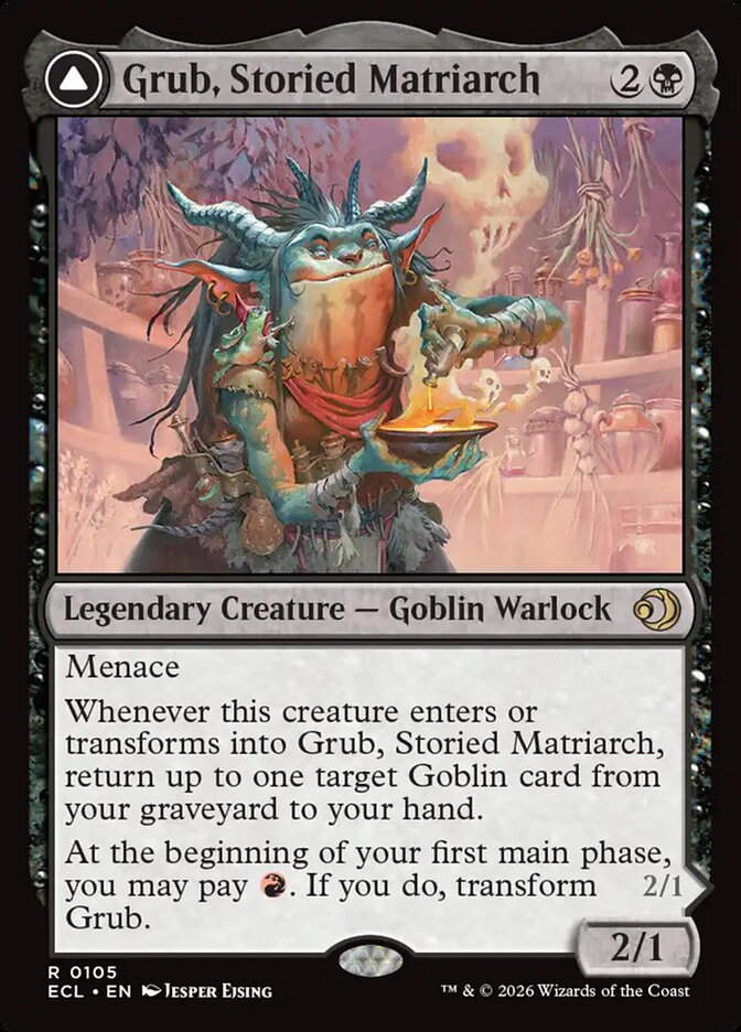 Grub, Storied Matriarch // Grub, Notorious Auntie (ECL) (105)