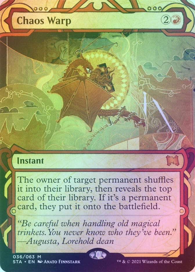 Chaos Warp (STA) (36) / Borderless / Showcase / Foil