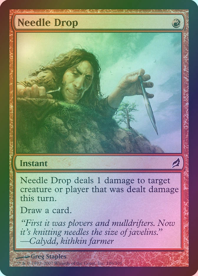 Needle Drop (LRW) (186) / Foil