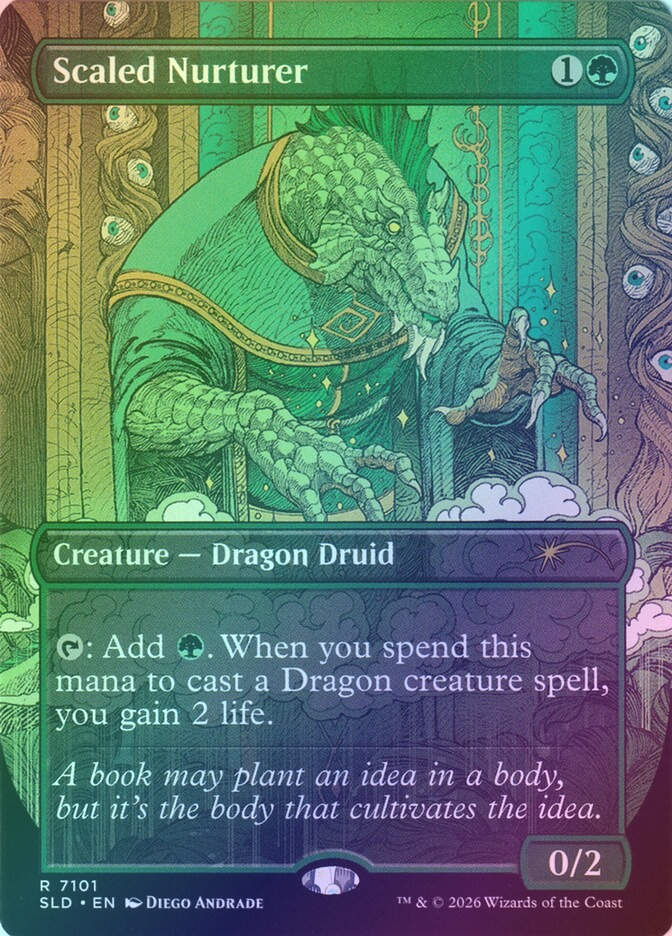 Scaled Nurturer (SLD) (7101) / Borderless / Foil