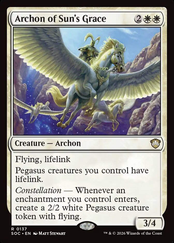 Archon of Sun's Grace (SOC) (137)