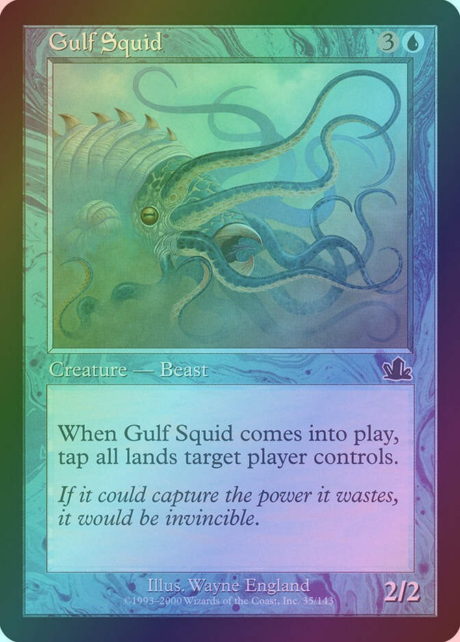 Gulf Squid (PCY) (35) / Foil