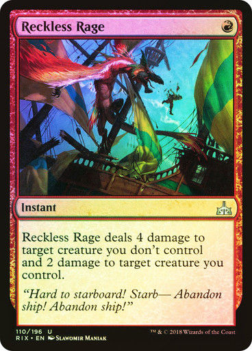 Reckless Rage (RIX) (110) / Foil