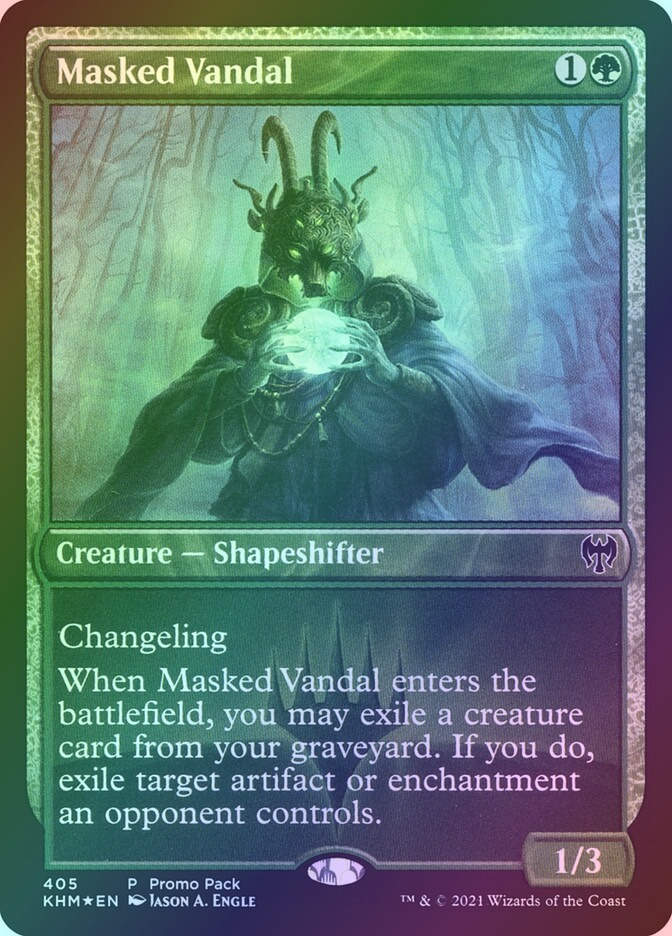 Masked Vandal (KHM) (405) / Foil