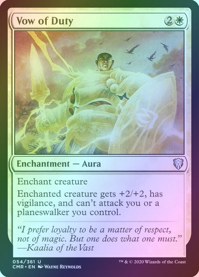 Vow of Duty (CMR) (54) / Foil
