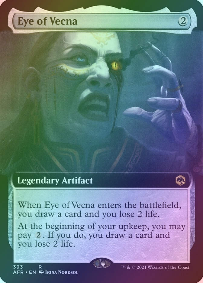 Eye of Vecna (AFR) (393) / Extended Art / Foil