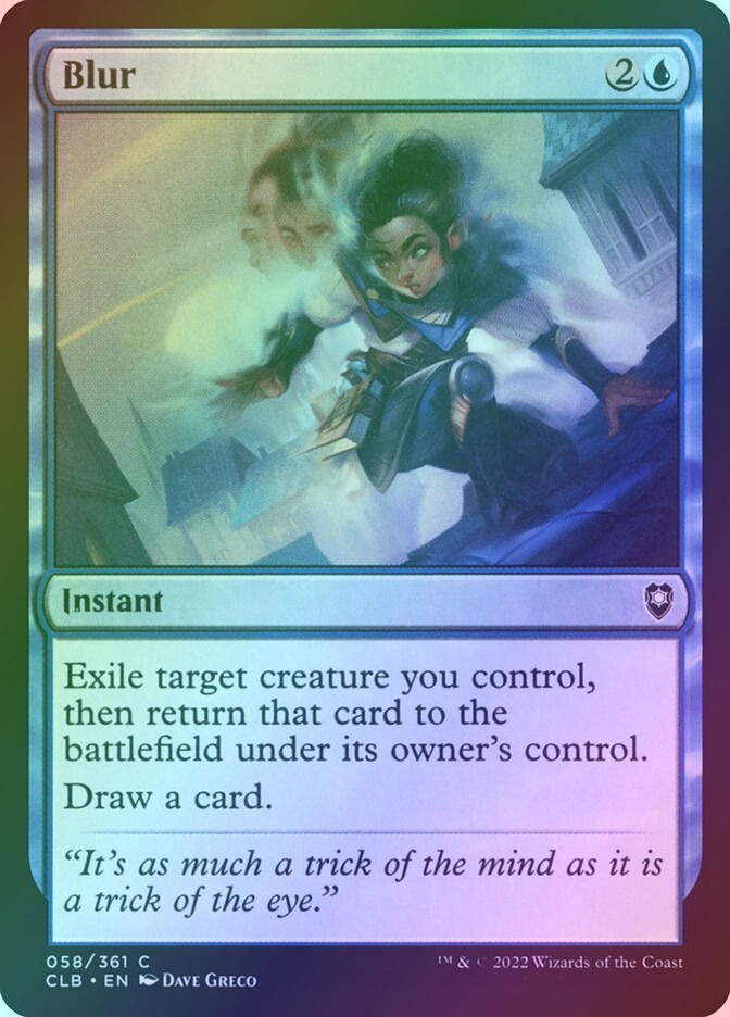 Blur (CLB) (58) / Foil