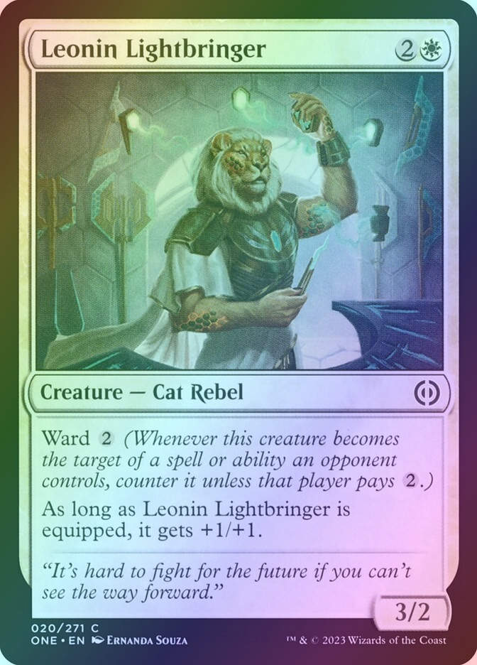 Leonin Lightbringer (ONE) (20) / Foil