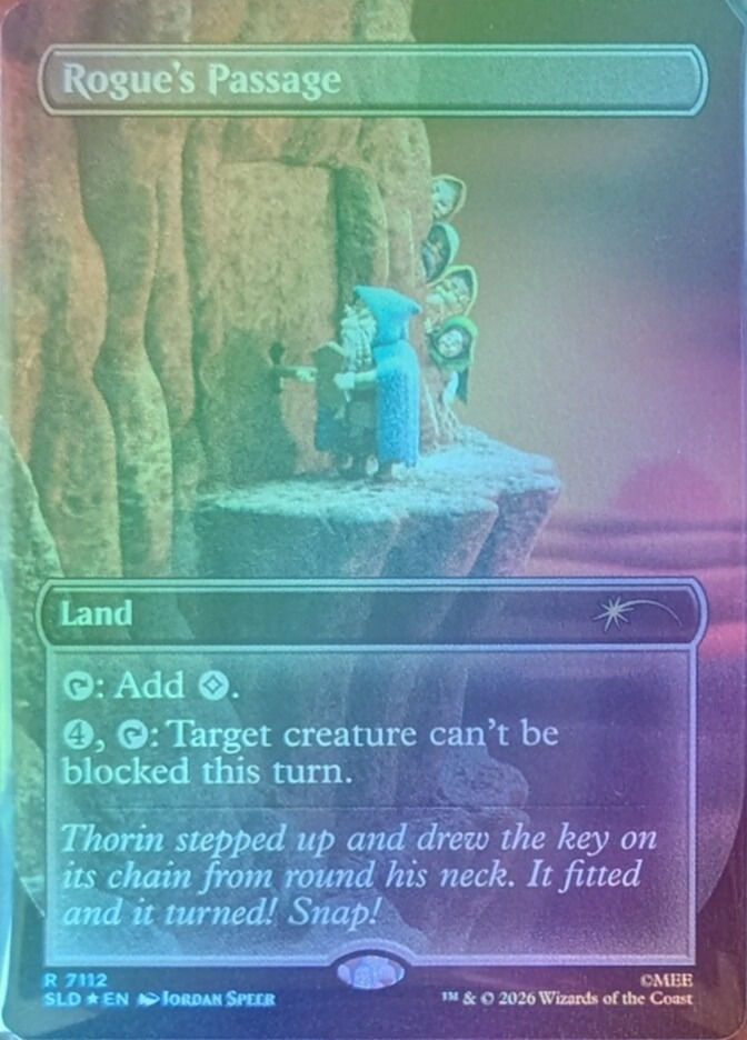 Rogue's Passage (SLD) (7112) / Borderless / Foil