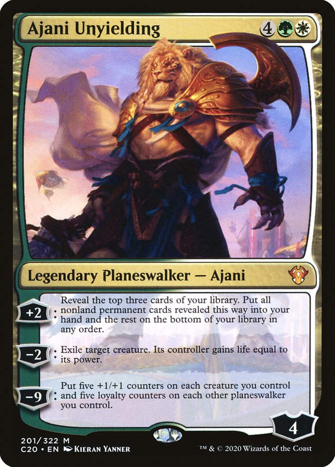 Ajani Unyielding (C20) (201)
