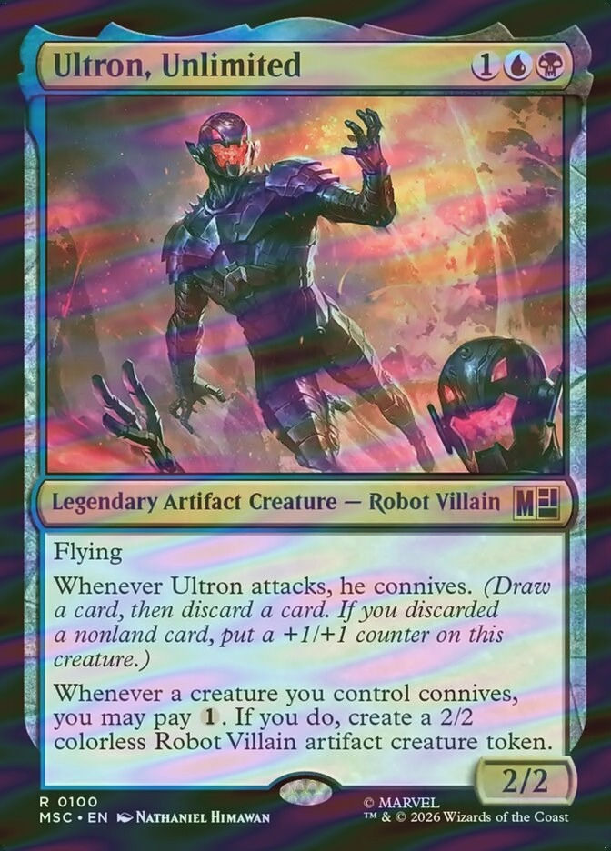 Ultron, Unlimited (MSC) (100) / Surge Foil