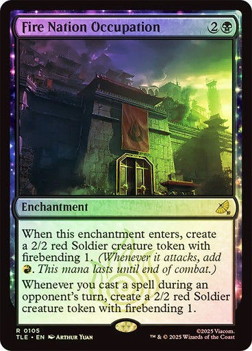 Fire Nation Occupation (TLE) (105) / Foil