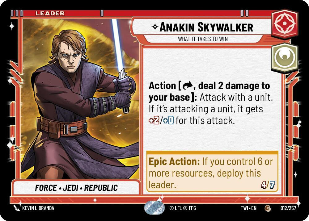 Anakin Skywalker - What it Takes to Win (TWI) (012/257)