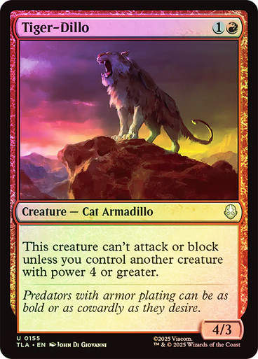 Tiger-Dillo (TLA) (155) / Foil