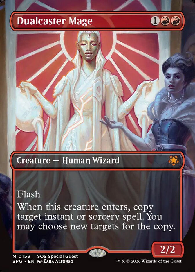 Dualcaster Mage (SPG) (153) / Borderless
