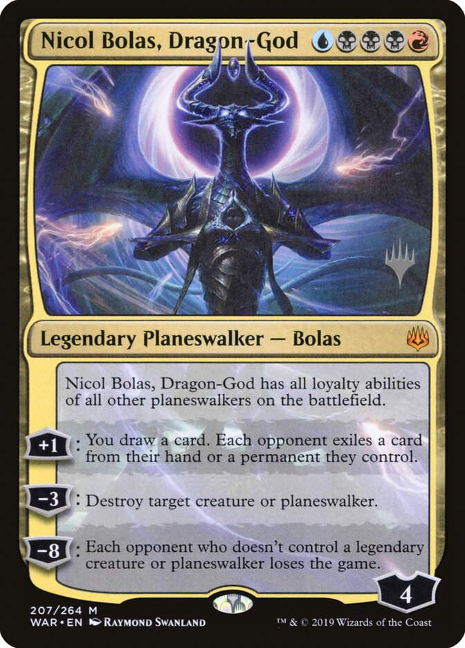 Nicol Bolas, Dragon-God (PWAR) (207p)