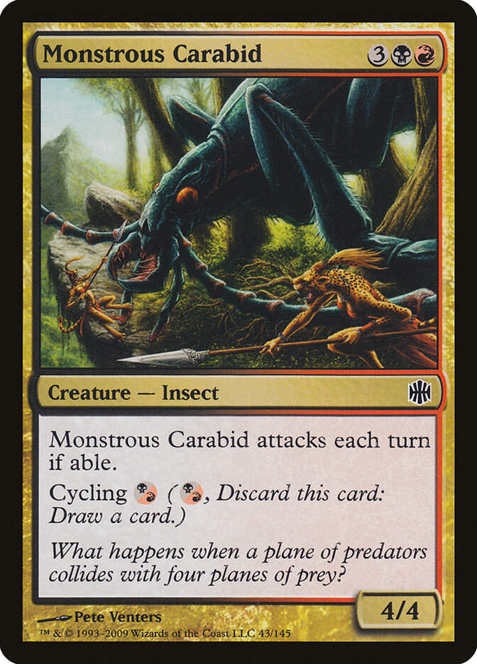 Monstrous Carabid (ARB) (43)