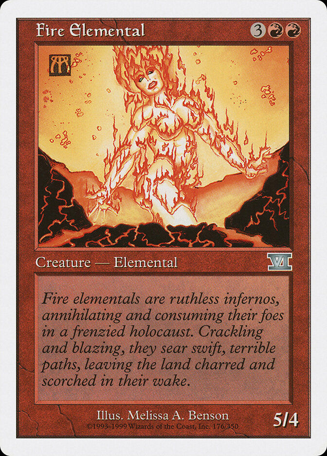 Fire Elemental (6ED) (176)