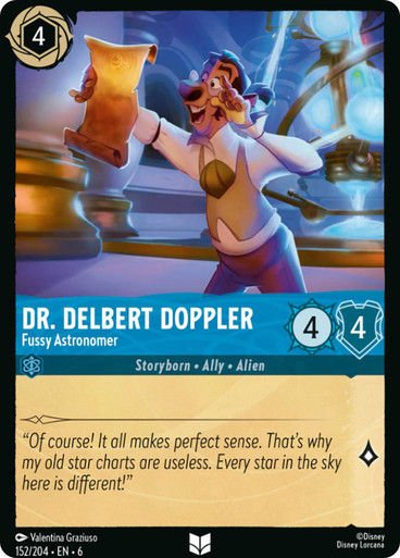 Dr. Delbert Doppler - Fussy Astronomer (LOR_AZU)