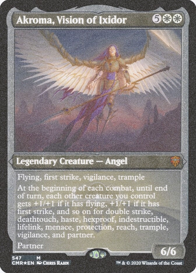Akroma, Vision of Ixidor (CMR) (547) / Foil Etched