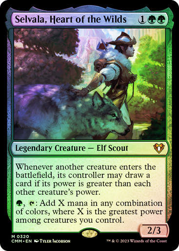 Selvala, Heart of the Wilds (cmm) / Foil