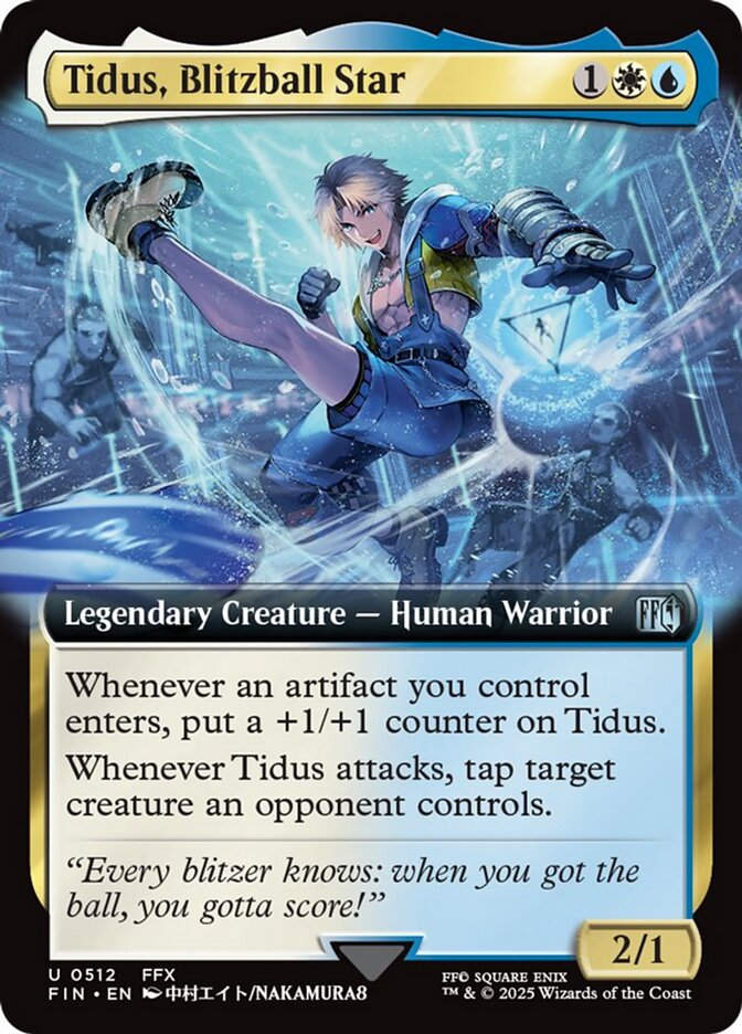 Tidus, Blitzball Star (FIN) (512) / Extended Art