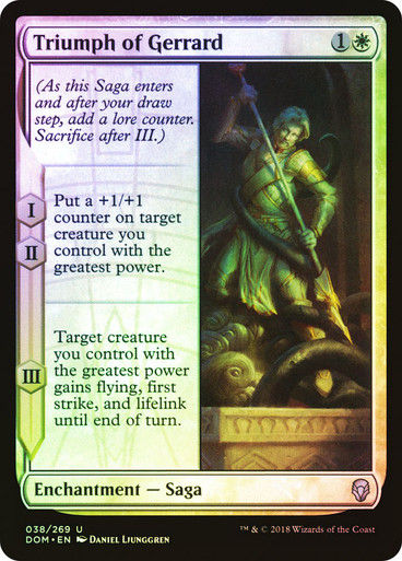 Triumph of Gerrard (DOM) (38) / Foil