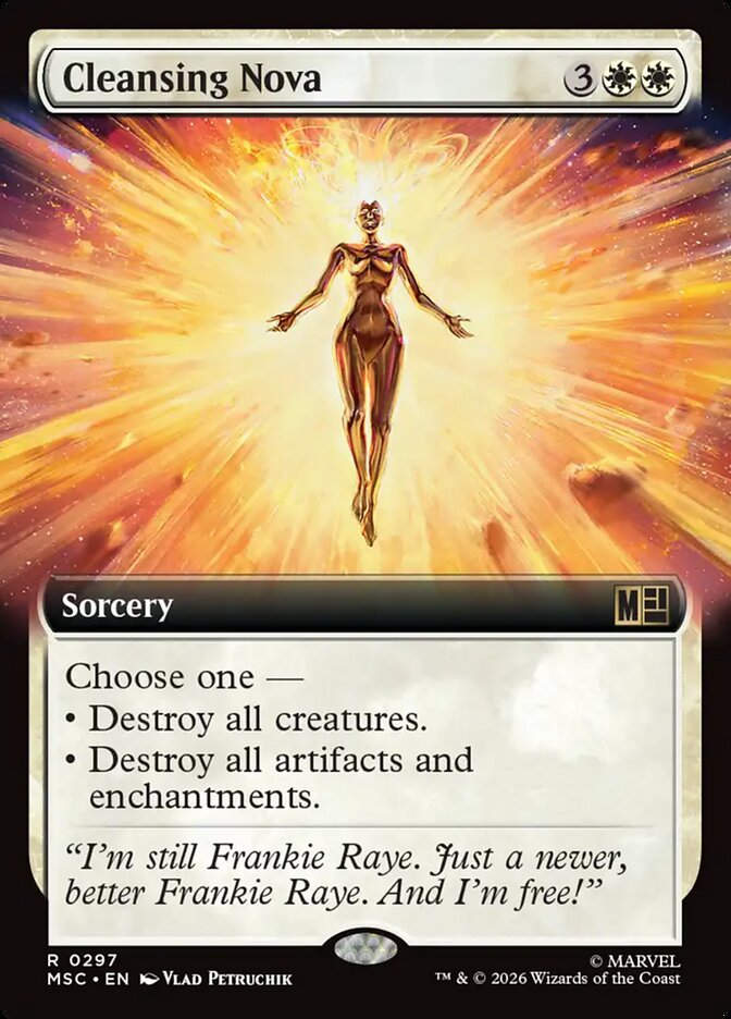 Cleansing Nova (MSC) (297) / Extended Art