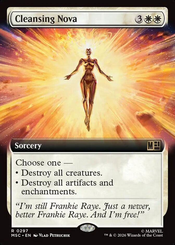 Cleansing Nova (MSC) (297) / Extended Art