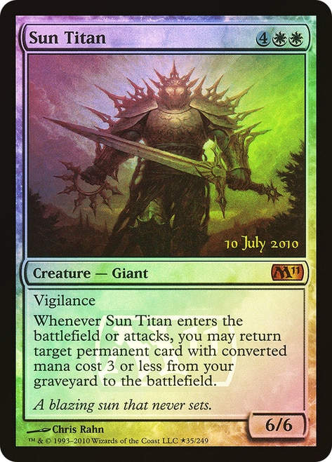 Sun Titan (M11) / Prerelease Foil