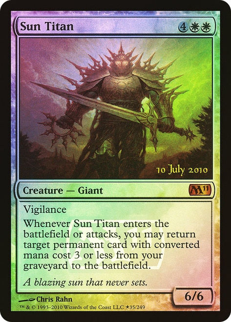 Sun Titan (M11) / Prerelease Foil