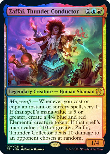 Zaffai, Thunder Conductor (C21) / Foil
