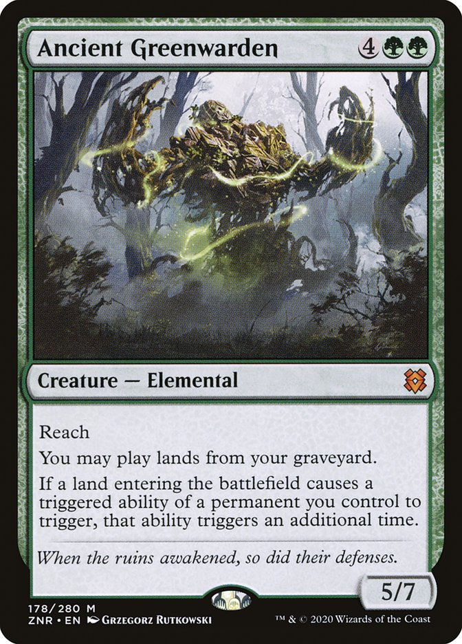 Ancient Greenwarden (ZNR) (178)