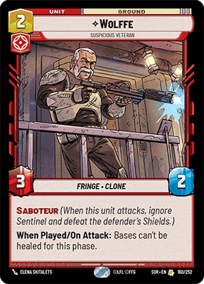 Wolffe - Suspicious Veteran (SOR_#160/252)