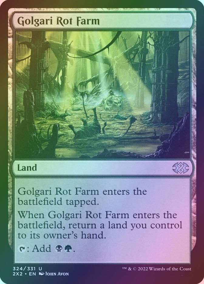 Golgari Rot Farm (2X2) (324) / Foil