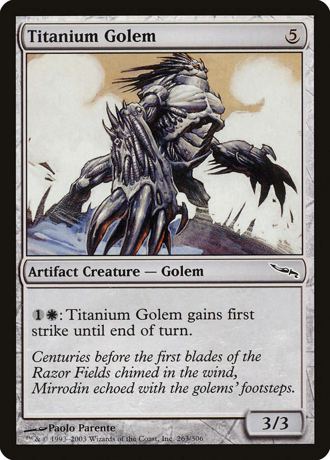 Titanium Golem (MRD) (263)