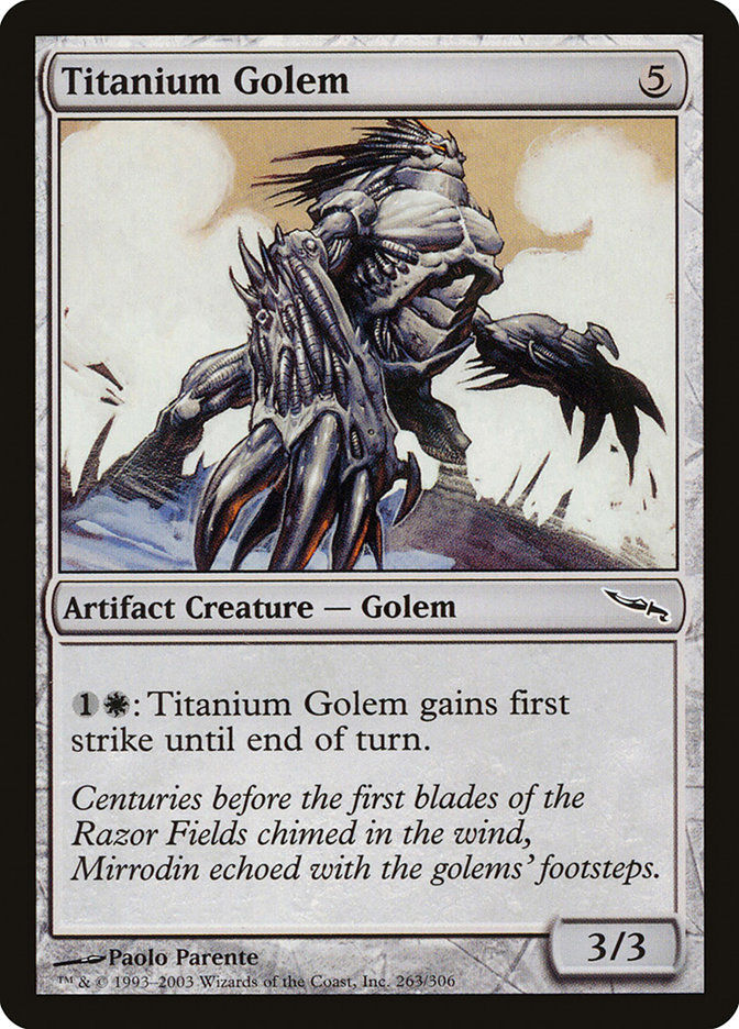 Titanium Golem (MRD) (263)