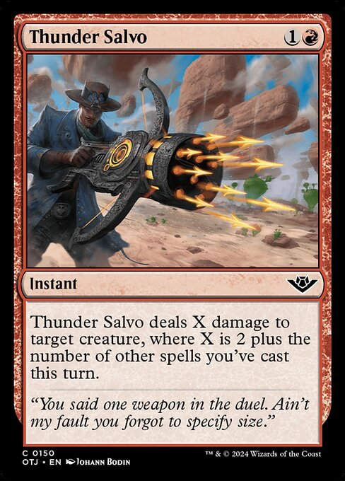 Thunder Salvo (otj) (150)