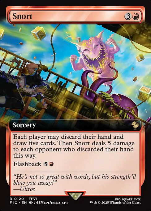 Snort (FIC) (120) / Extended Art