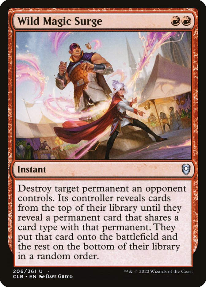 Wild Magic Surge (CLB) (206)