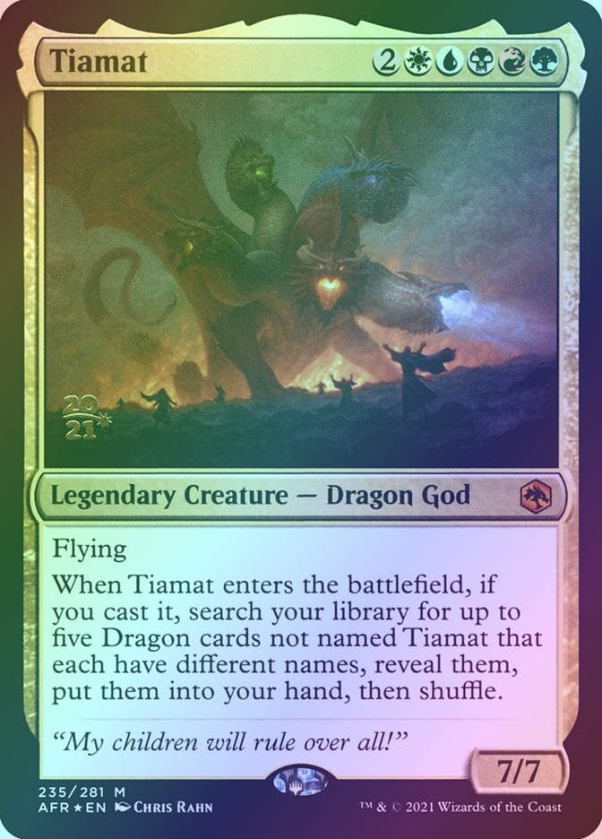 Tiamat (PAFR) (235s) / Foil