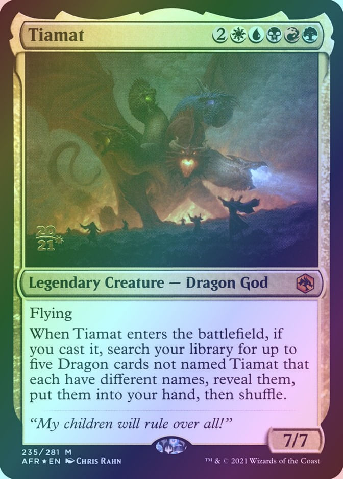 Tiamat (PAFR) (235s) / Foil