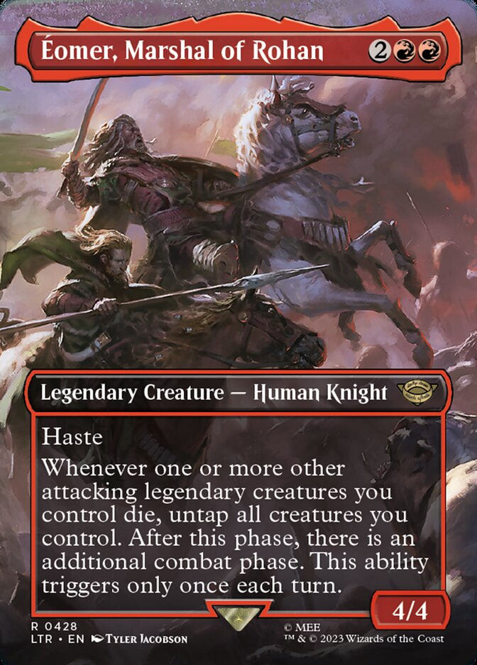 Éomer, Marshal of Rohan (LTR) (428) / Borderless