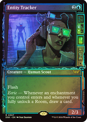 Entity Tracker (DSK) (307) / Foil / Showcase