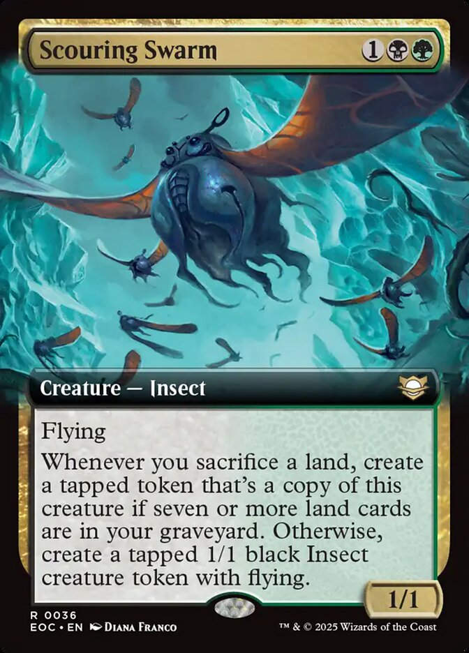 Scouring Swarm (EOC) (36) / Extended Art