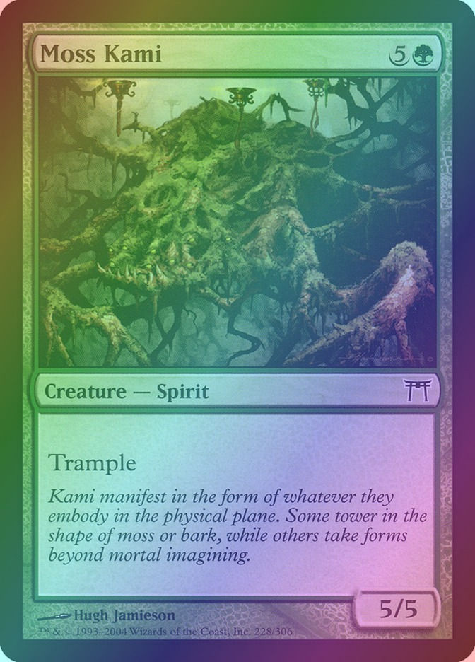 Moss Kami (CHK) (228) / Foil
