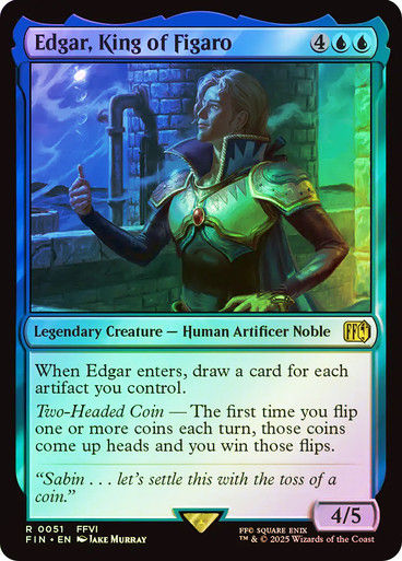 Edgar, King of Figaro (FIN) (51) / Foil